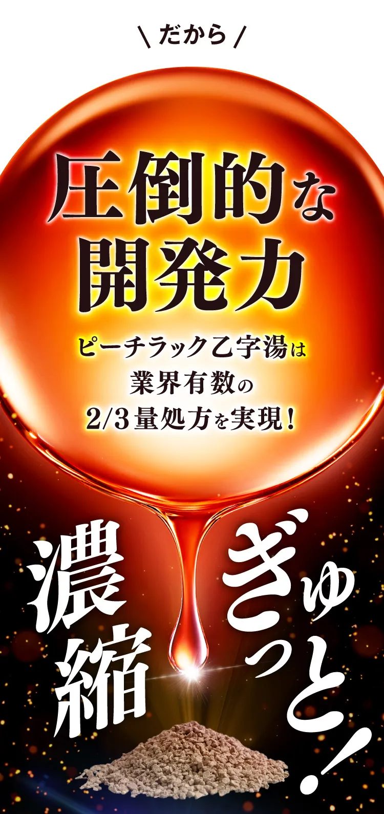 ピーチラック乙字湯／漢方生薬研究所 こんな“お尻