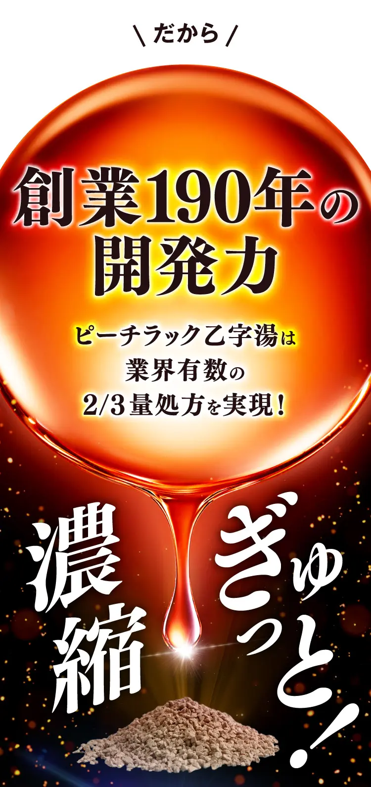 ピーチラック乙字湯／漢方生薬研究所 こんな“お尻